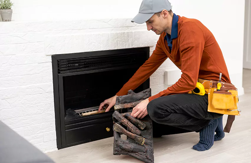 Wood Fireplace Repair in Fitchburg, MA